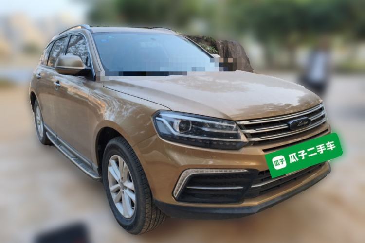 Used Zotye T600 Coupe 2017 1.5T Automatic Luxury Model Front Right 45 Deg