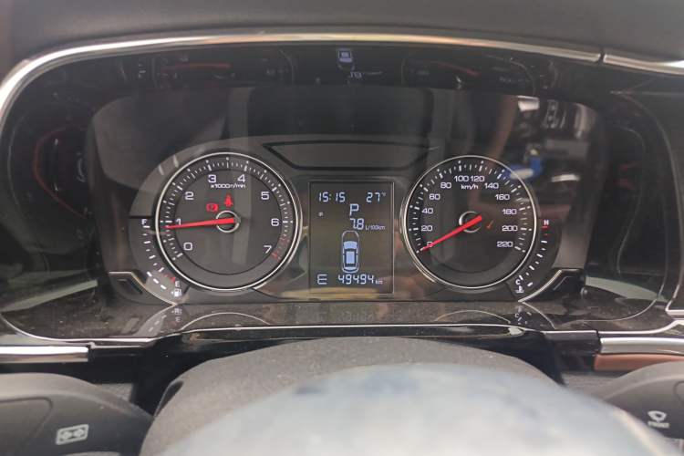 Used Zotye T600 Coupe 2017 1.5T Automatic Luxury Model Instrument Cluster
