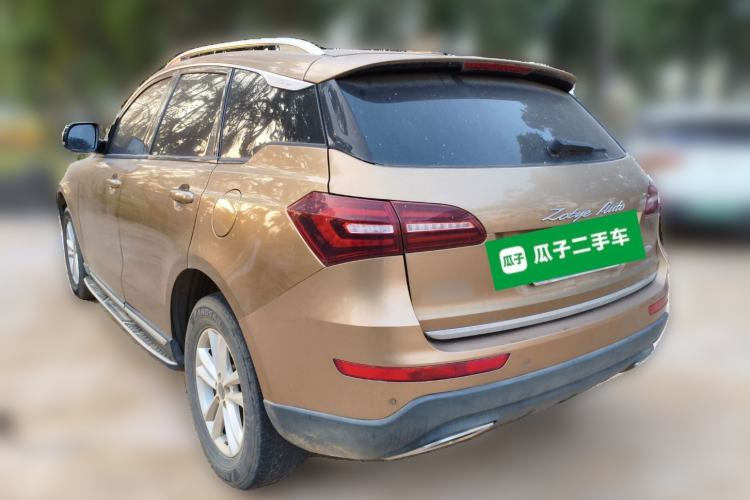 Used Zotye T600 Coupe 2017 1.5T Automatic Luxury Model Rear Left 45 Deg