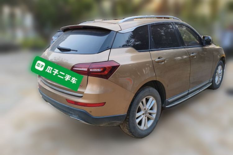 Used Zotye T600 Coupe 2017 1.5T Automatic Luxury Model Rear Right 45 Deg