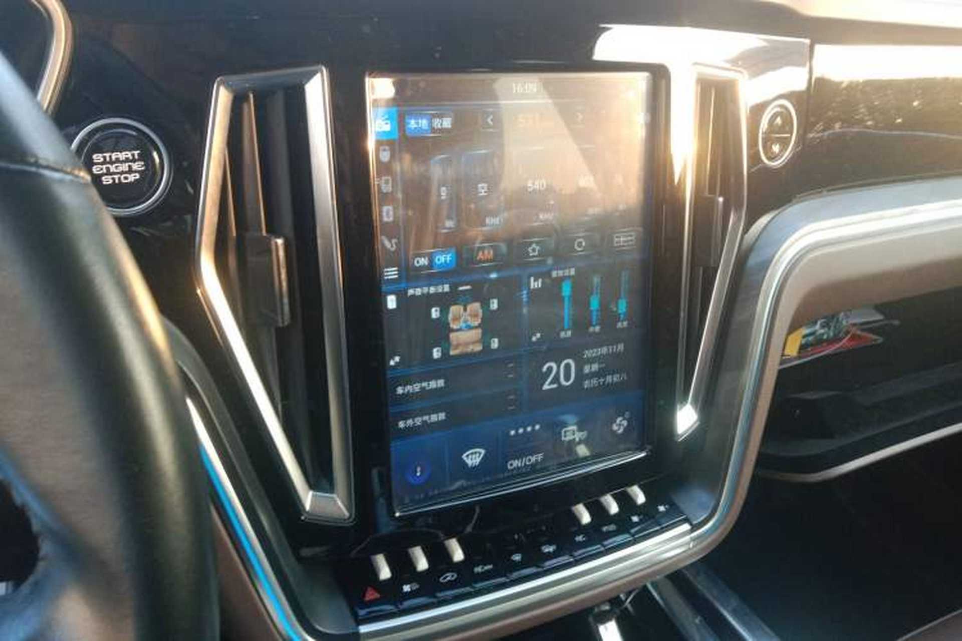 Used Zotye T700 2017 1.8T Dual-Clutch Luxury Model Audio And AC Panel