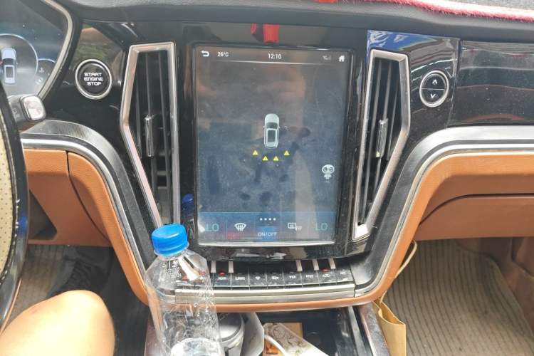 Used Zotye T700 2017 1.8T Dual-Clutch Flagship Model Audio And AC Panel