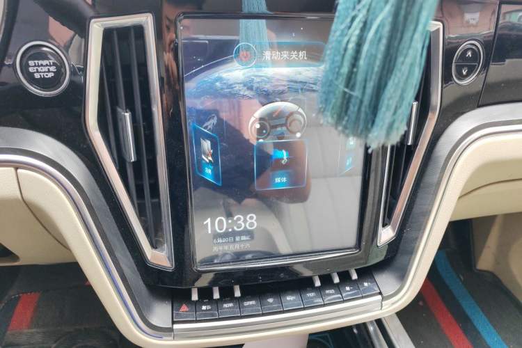 Used Zotye T700 2017 1.8T Dual-Clutch Prestige Model Audio And AC Panel