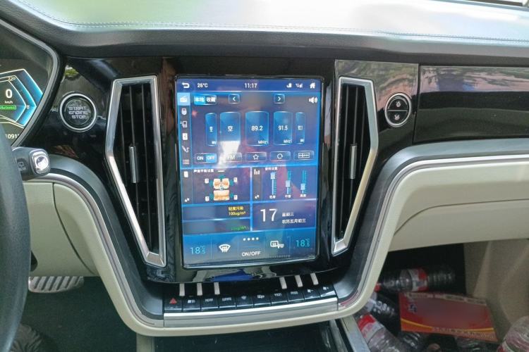 Used Zotye T700 2017 1.8T Dual-Clutch Prestige Model Audio And AC Panel