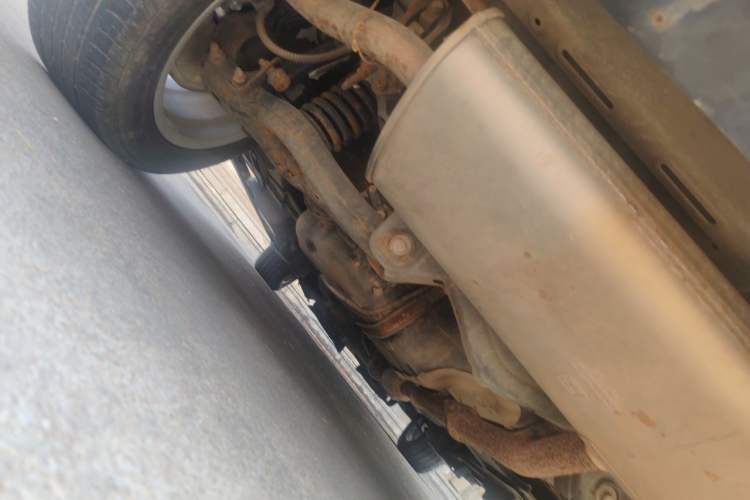 Used Zotye T700 2017 1.8T Dual-Clutch Prestige Model Chassis Rear