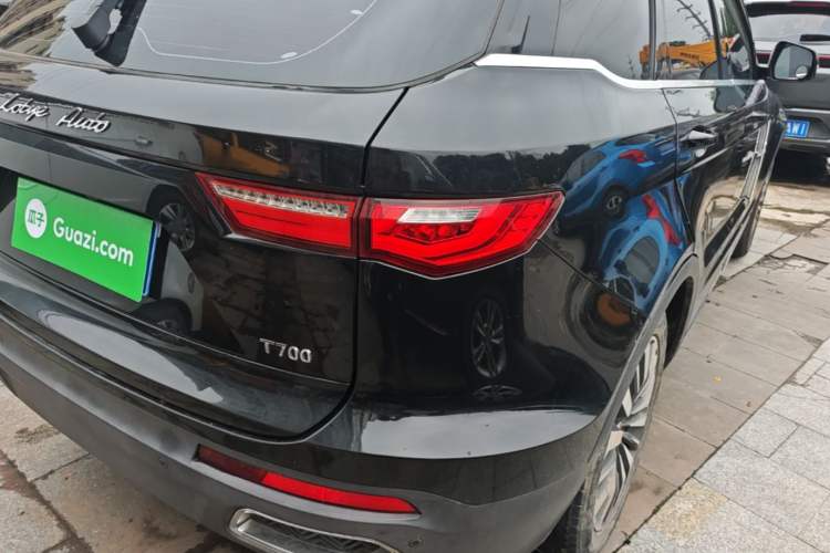 Used Zotye T700 2017 1.8T Dual-Clutch Prestige Model Exterior 3