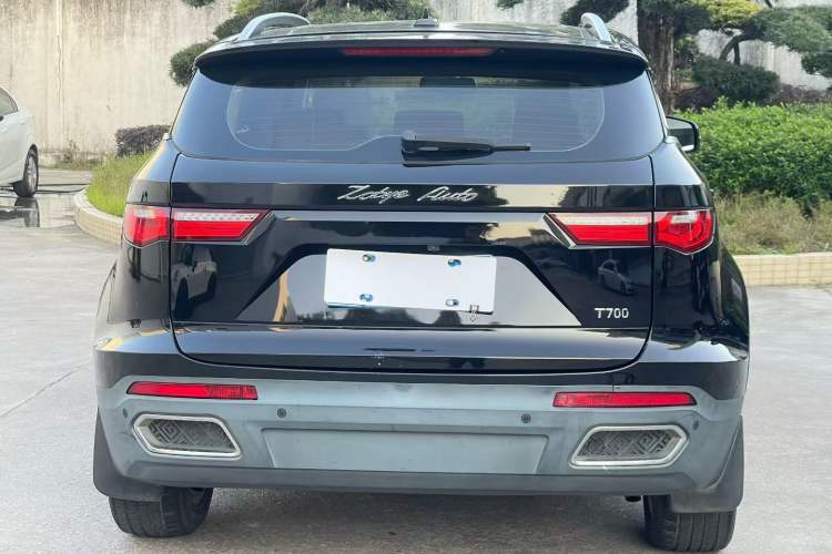 Used Zotye T700 2017 1.8T Dual-Clutch Prestige Model Exterior 4