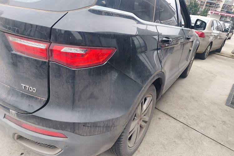 Used Zotye T700 2017 1.8T Dual-Clutch Luxury Model Exterior 6