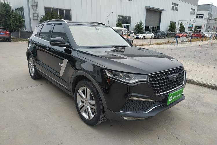 Used Zotye T700 2017 1.8T Dual-Clutch Luxury Model Front Right 45 Deg