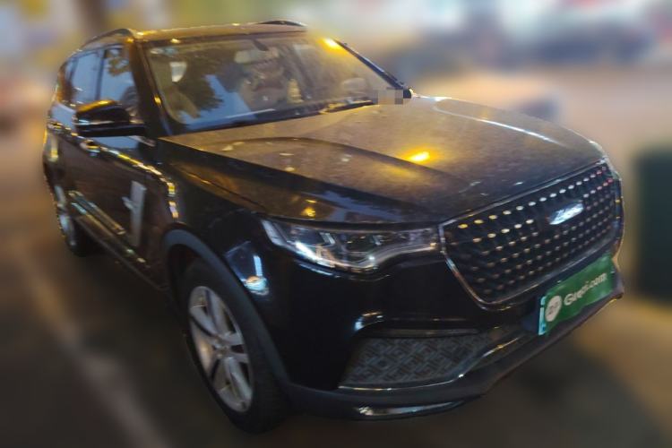 Used Zotye T700 2017 1.8T Dual-Clutch Luxury Model Front Right 45 Deg