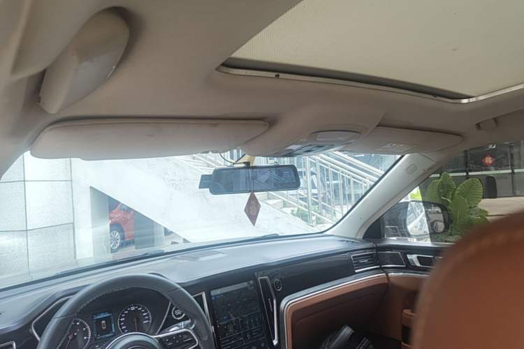 Used Zotye T700 2017 1.8T Dual-Clutch Luxury Model Headliner