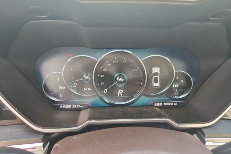 Used Zotye T700 2017 1.8T Dual-Clutch Luxury Model Instrument Cluster