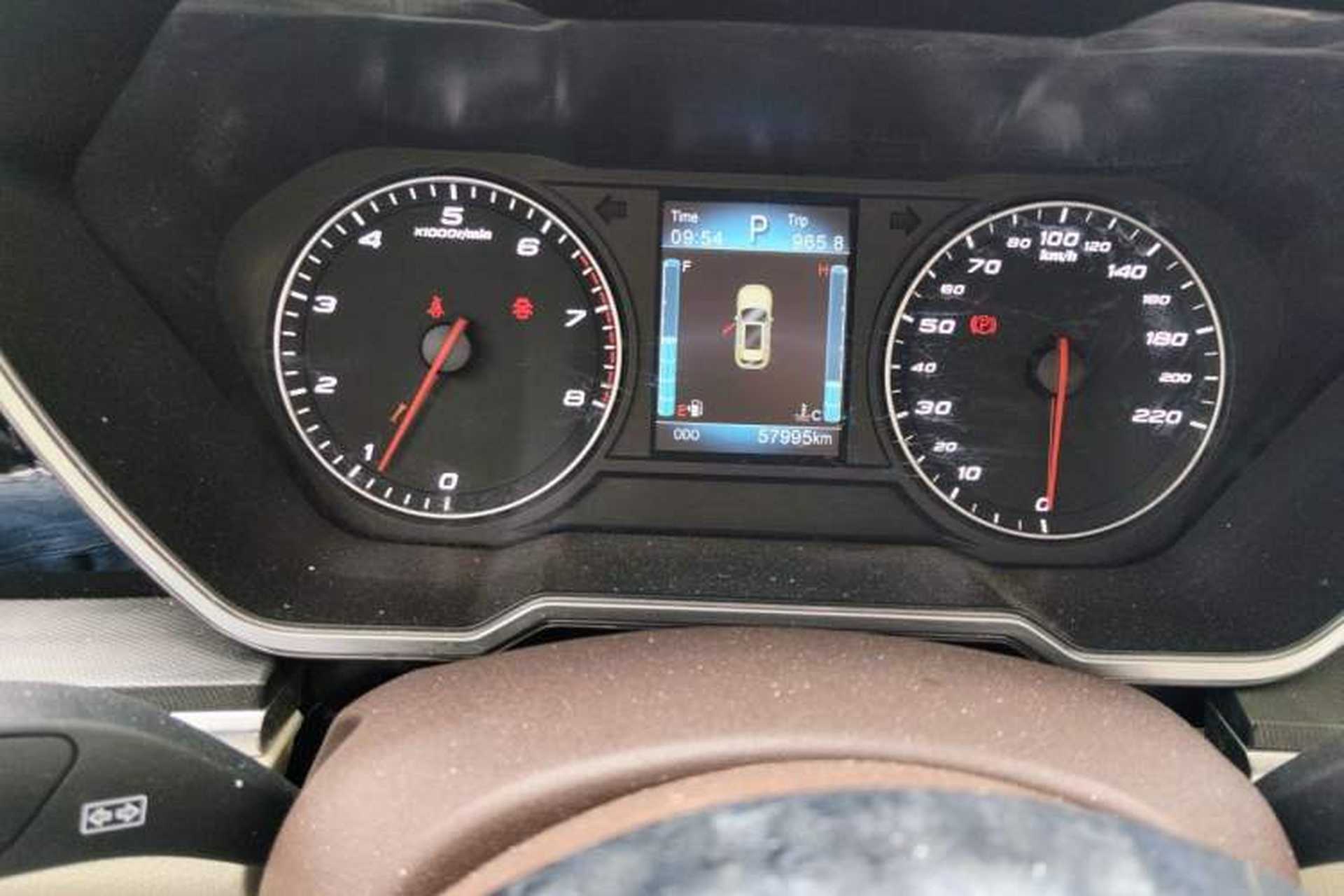 Used Zotye T700 2017 1.8T Dual-Clutch Luxury Model Instrument Cluster