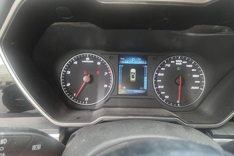 Used Zotye T700 2017 1.8T Dual-Clutch Luxury Model Instrument Cluster