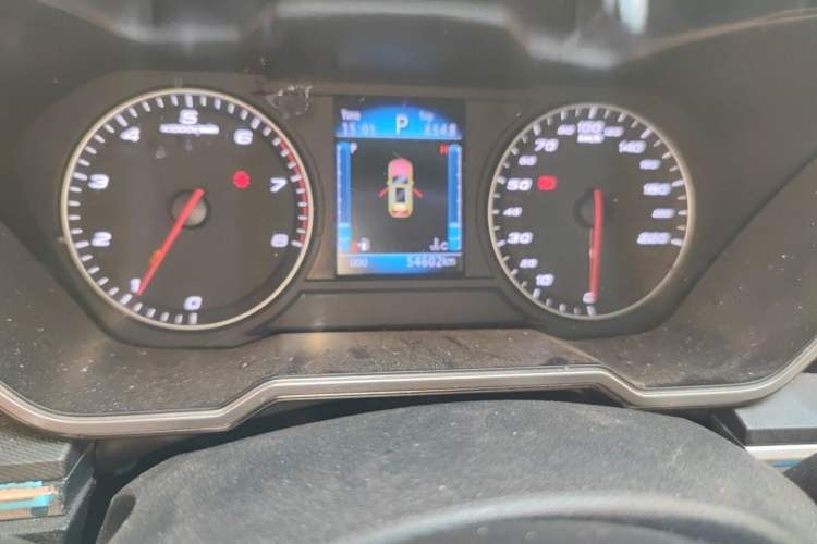 Used Zotye T700 2017 1.8T Dual-Clutch Luxury Model Instrument Cluster