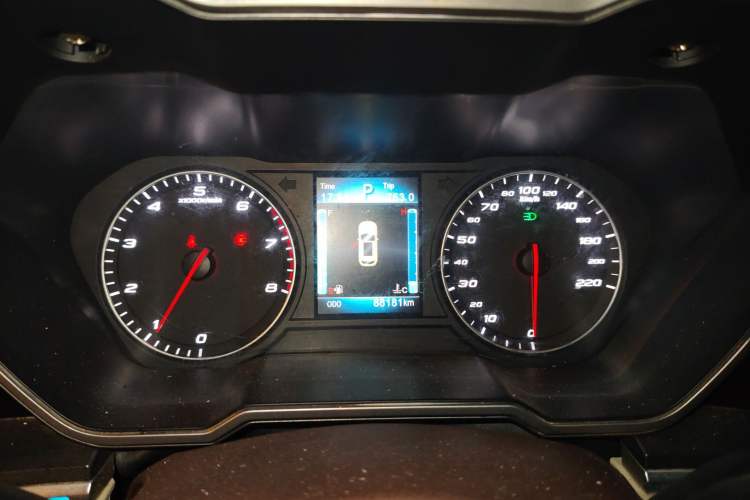 Used Zotye T700 2017 1.8T Dual-Clutch Luxury Model Instrument Cluster