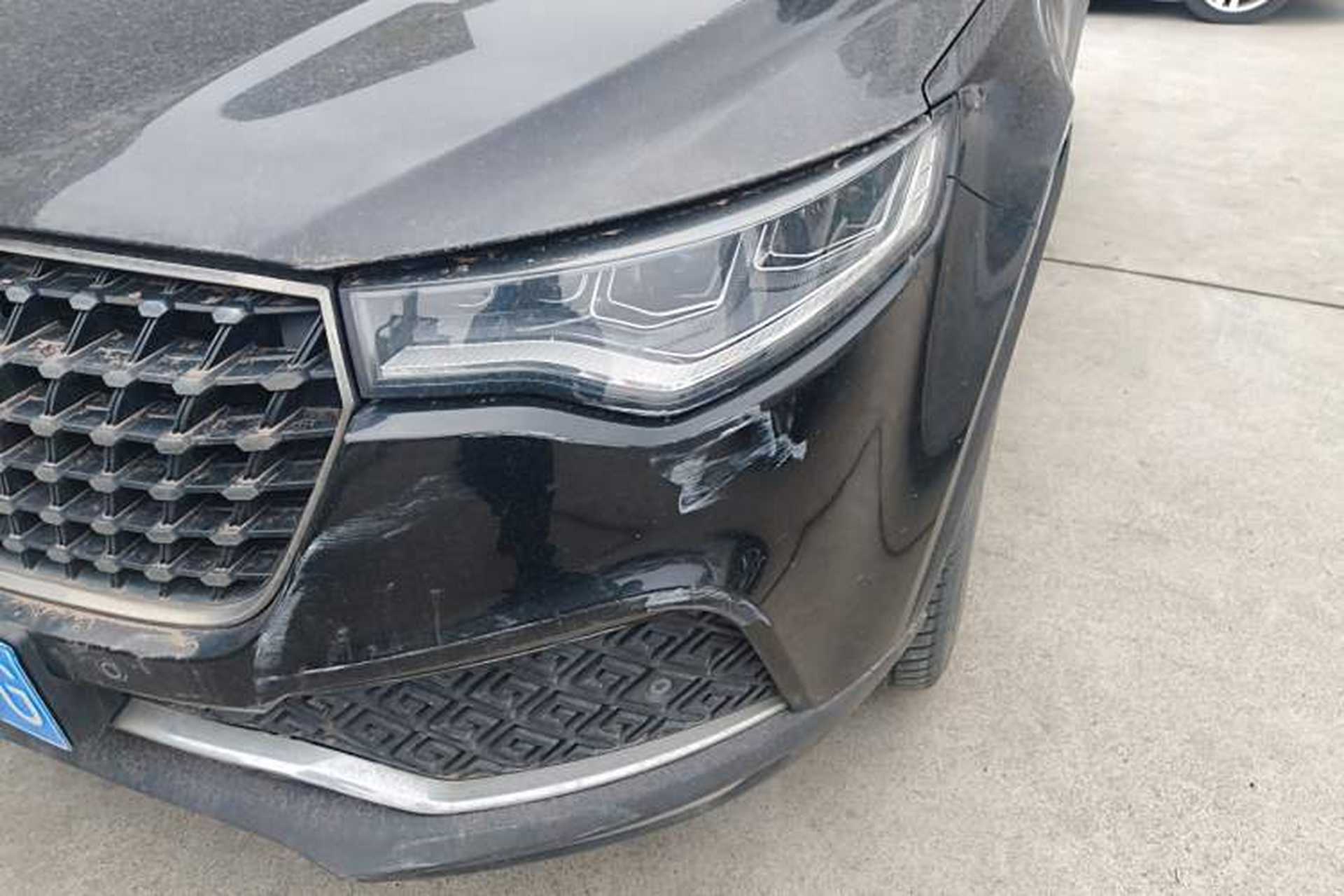 Used Zotye T700 2017 1.8T Dual-Clutch Luxury Model Left Front Headlight