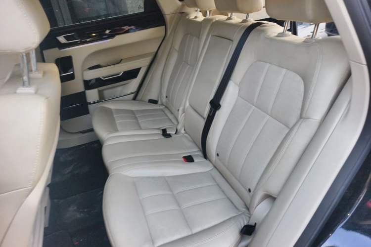 Used Zotye T700 2017 1.8T Dual-Clutch Luxury Model Left Rear Seat