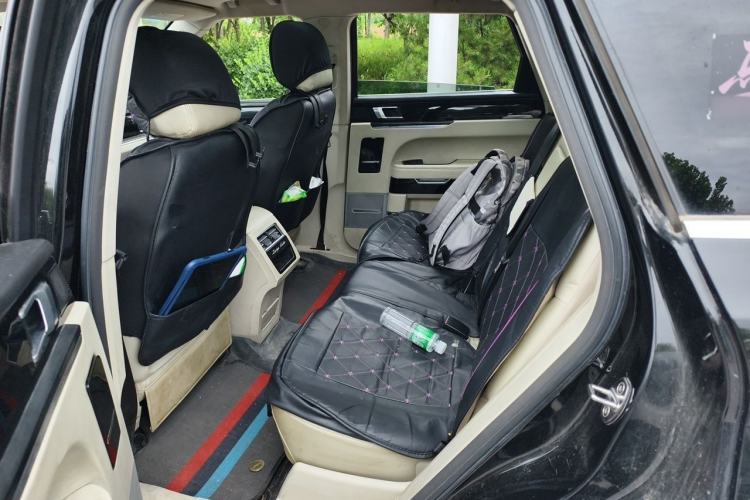 Used Zotye T700 2017 1.8T Dual-Clutch Luxury Model Left Rear Seat