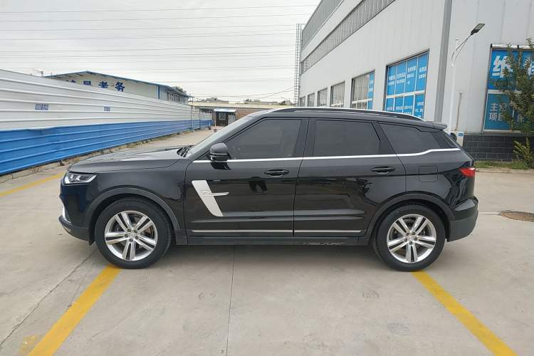 Used Zotye T700 2017 1.8T Dual-Clutch Luxury Model Left Side