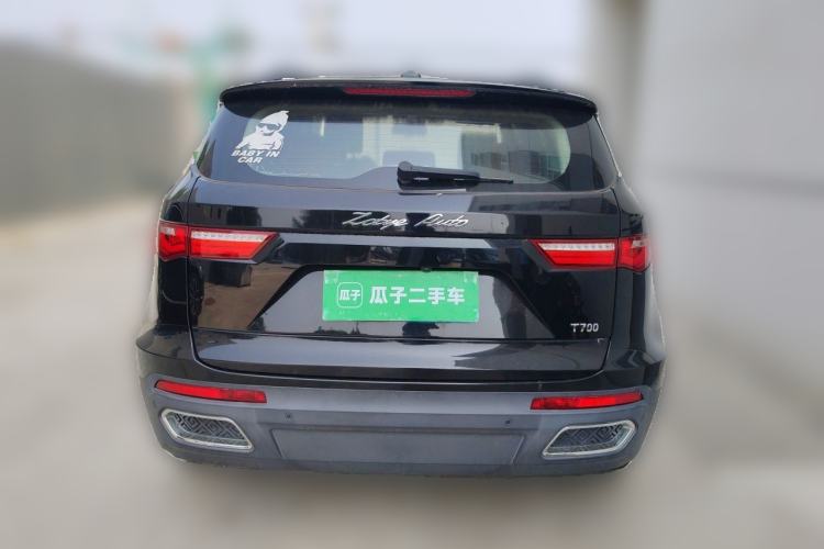 Used Zotye T700 2017 1.8T Dual-Clutch Prestige Model Rear