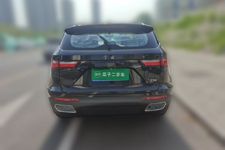 Used Zotye T700 2017 1.8T Dual-Clutch Luxury Model Rear