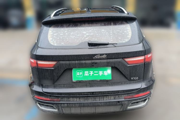 Used Zotye T700 2017 1.8T Dual-Clutch Prestige Model Rear
