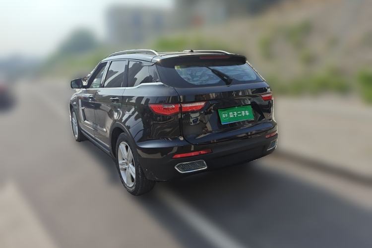 Used Zotye T700 2017 1.8T Dual-Clutch Luxury Model Rear Left 45 Deg