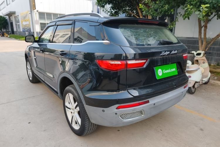 Used Zotye T700 2017 1.8T Dual-Clutch Flagship Model Rear Left 45 Deg