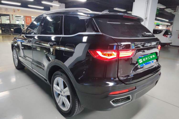 Used Zotye T700 2017 1.8T Dual-Clutch Luxury Model Rear Left 45 Deg