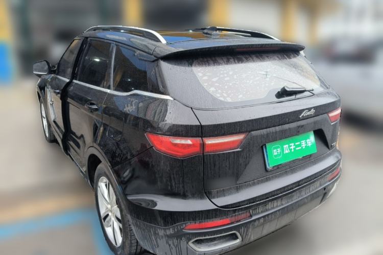 Used Zotye T700 2017 1.8T Dual-Clutch Prestige Model Rear Left 45 Deg