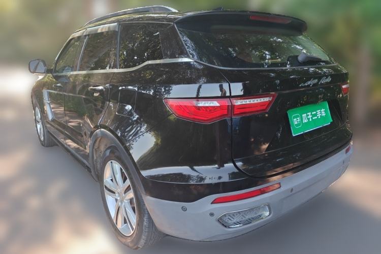 Used Zotye T700 2017 1.8T Dual-Clutch Flagship Model Rear Left 45 Deg