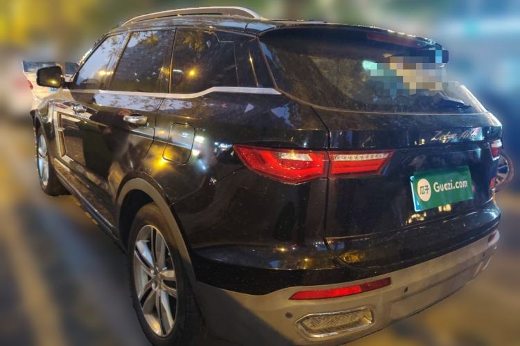Used Zotye T700 2017 1.8T Dual-Clutch Luxury Model Rear Left 45 Deg