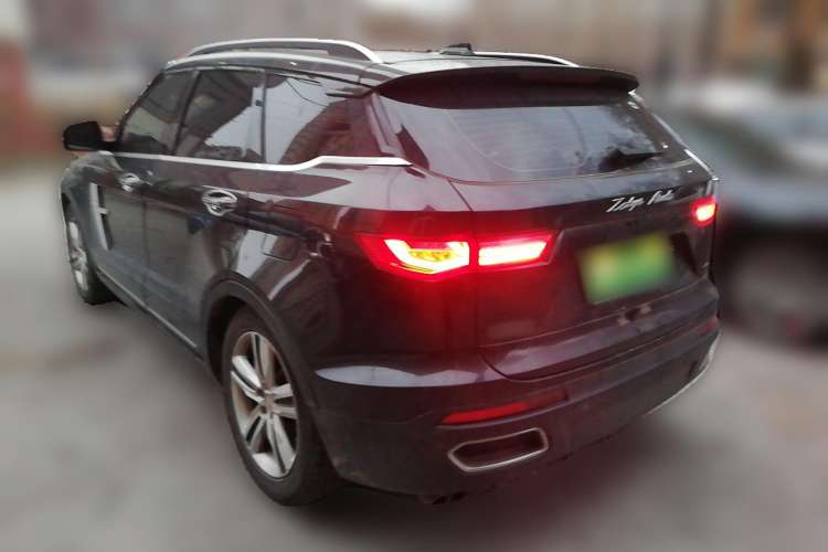 Used Zotye T700 2017 1.8T Dual-Clutch Prestige Model Rear Left 45 Deg