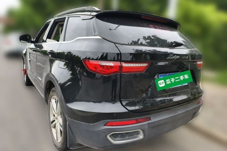 Used Zotye T700 2017 1.8T Dual-Clutch Luxury Model Rear Left 45 Deg