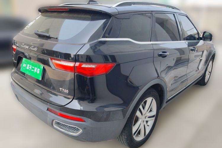 Used Zotye T700 2017 1.8T Dual-Clutch Prestige Model Rear Right 45 Deg