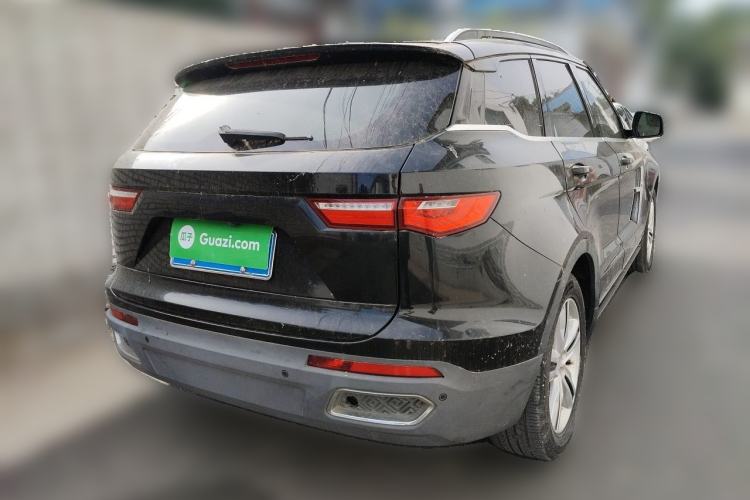 Used Zotye T700 2017 1.8T Dual-Clutch Prestige Model Rear Right 45 Deg