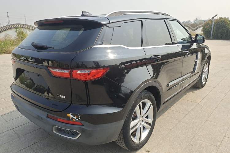 Used Zotye T700 2017 1.8T Dual-Clutch Prestige Model Rear Right 45 Deg
