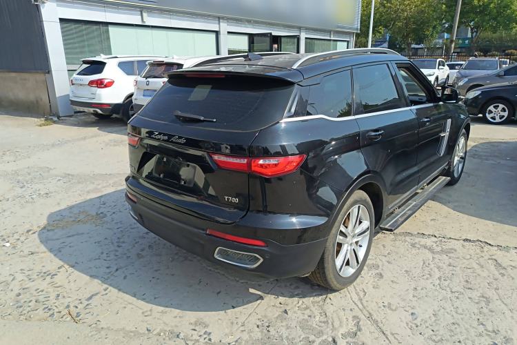 Used Zotye T700 2017 1.8T Dual-Clutch Prestige Model Rear Right 45 Deg