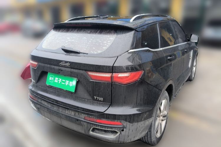 Used Zotye T700 2017 1.8T Dual-Clutch Prestige Model Rear Right 45 Deg