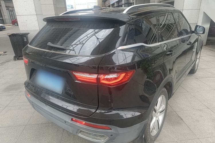 Used Zotye T700 2017 1.8T Dual-Clutch Luxury Model Rear Right 45 Deg