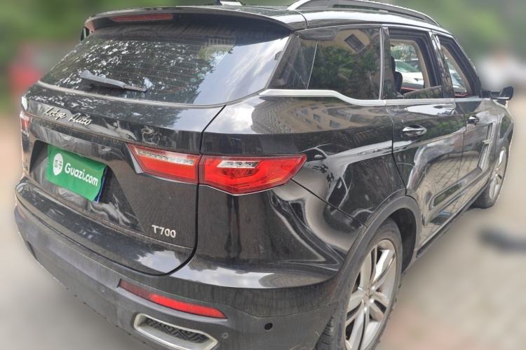 Used Zotye T700 2017 1.8T Dual-Clutch Flagship Model Rear Right 45 Deg