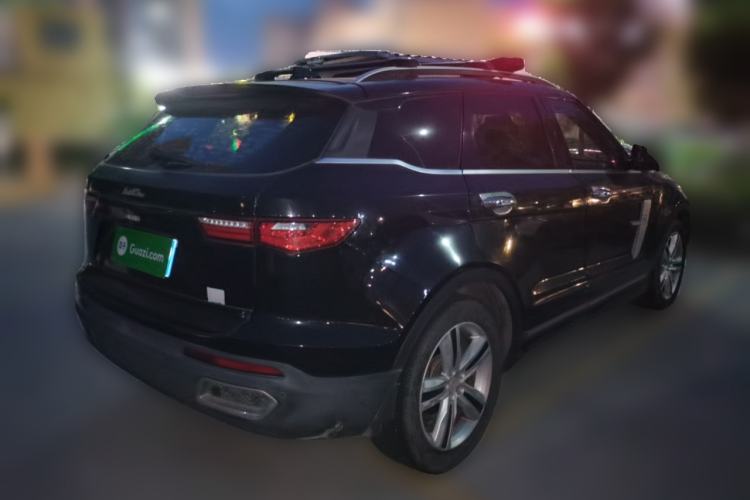 Used Zotye T700 2017 1.8T Dual-Clutch Prestige Model Rear Right 45 Deg