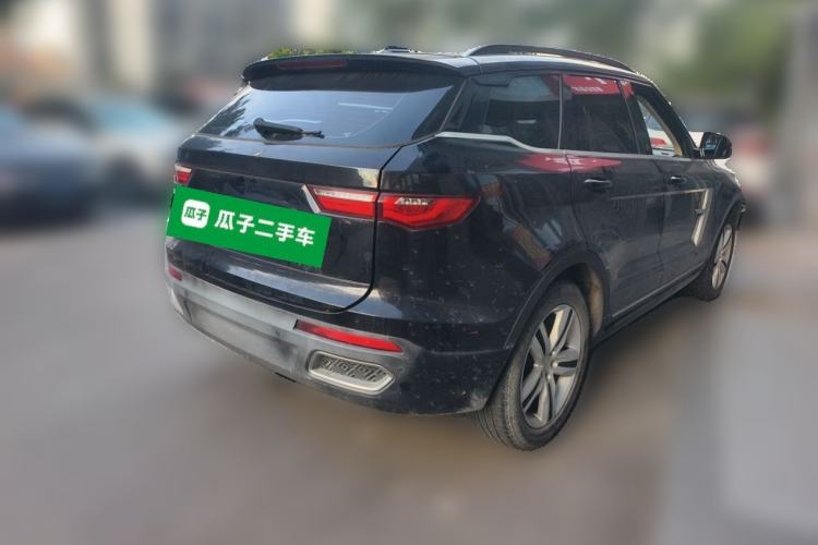Used Zotye T700 2017 1.8T Dual-Clutch Luxury Model Rear Right 45 Deg