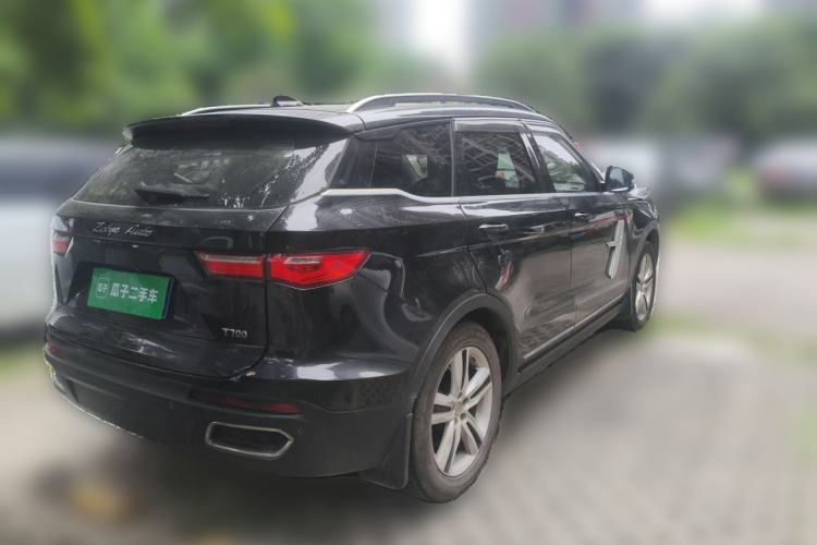Used Zotye T700 2017 1.8T Dual-Clutch Prestige Model Rear Right 45 Deg