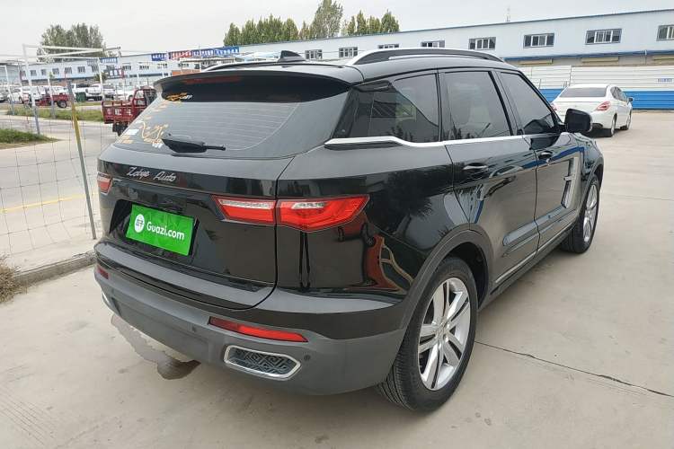 Used Zotye T700 2017 1.8T Dual-Clutch Luxury Model Rear Right 45 Deg