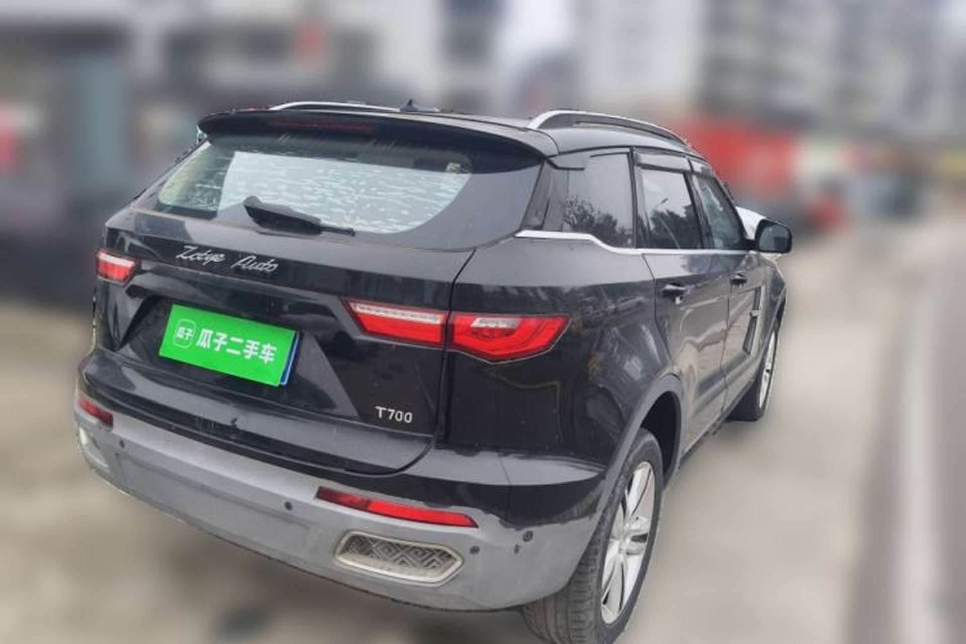 Used Zotye T700 2017 1.8T Dual-Clutch Flagship Model Rear Right 45 Deg