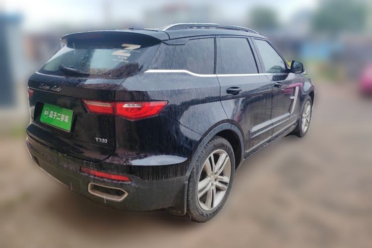 Used Zotye T700 2017 1.8T Dual-Clutch Prestige Model Rear Right 45 Deg