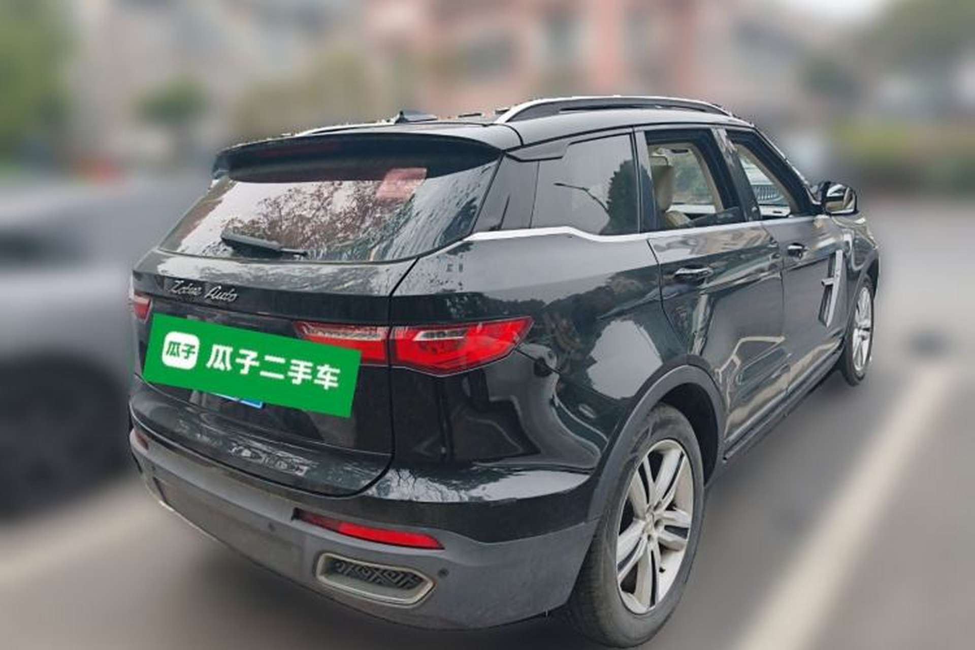 Used Zotye T700 2017 1.8T Dual-Clutch Prestige Model Rear Right 45 Deg