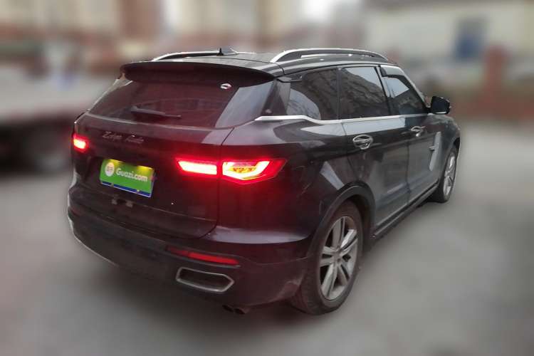 Used Zotye T700 2017 1.8T Dual-Clutch Prestige Model Rear Right 45 Deg